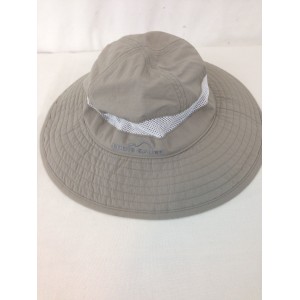 Eddie Bauer s L/XL Khaki Nylon Sun Bucket Hiking Camp Safari Hat  eb-08434219